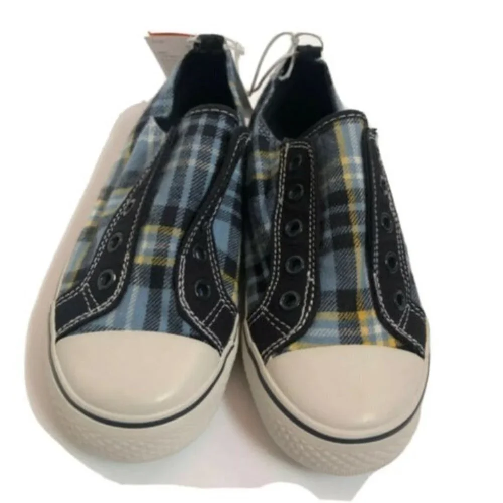 Gymboree Boys Canvas Blue Size 12  Shoes Sneakers